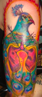 Tattoos - Peacock Tattoo - 60558